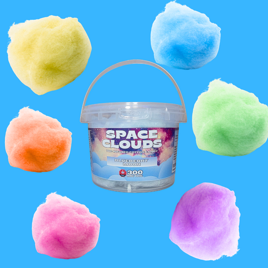 Space Clouds Infused Cotton Candy